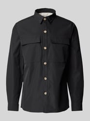 Regular Fit Hemdjacke mit Brustpattentaschen von Colours & Sons - 21