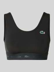 Sport-BH mit Logo-Patch von Lacoste Sport - 9