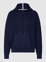 Hoodie in gebreide look van Lauren Ralph Lauren Blauw / turquoise - 9