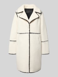 Fleecemantel mit Stitchings und Eingrifftaschen von Beaumont Amsterdam - 3