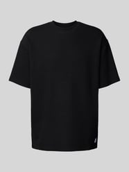 T-Shirt mit Rundhalsausschnitt und Label-Detail von Hugo Blue - 34