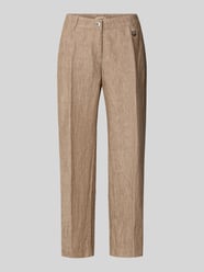 Culotte aus Leinen mit Eingrifftaschen Modell 'Nora' von MAC Beige - 23