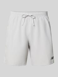 Shorts mit elastischem Bund und Logo von New Balance - 8