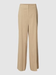 Broek met bandplooi van Marc Cain Beige - 18