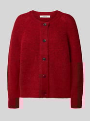 Regular fit gebreid jack van wolmix met alpaca, model 'LULU' van Selected Femme - 18