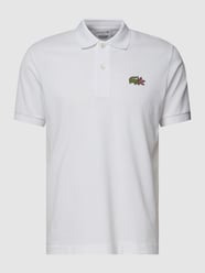 LACOSTE x Netflix Poloshirt mit Label-Patch von Lacoste Weiß - 13