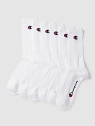 Socken mit Logo-Stitching im 6er-Pack von CHAMPION Weiß - 11