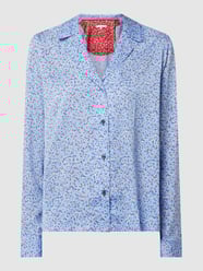 Pyjamabovendeel met bloemenmotief  van TOMMY HILFIGER Blauw / turquoise - 15