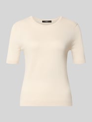 Slim Fit Strickpullover aus Seide-Baumwoll-Mix Modell 'GABARRA' von Weekend Max Mara - 5