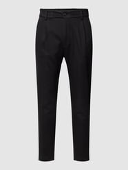 Broek met steekzakken opzij, model 'CHASY' van Drykorn Zwart - 17
