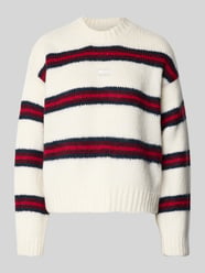Sweter o kroju regular fit z dzianiny z dodatkiem wełny z alpaki od Tommy Jeans - 14