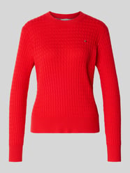 Sweter o kroju slim fit z czystej bawełny od Tommy Hilfiger - 30