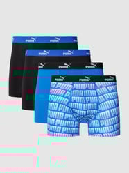 Trunks mit Label-Details im 4er-Pack von Puma Blau - 32