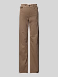 Straight fit jeans in 5-pocketmodel, model 'LARA' van Angels Beige - 32