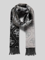 Schal mit Viskose-Anteil Modell 'Jacquard' von Guess - 24
