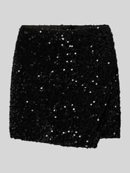 Regular fit skort met pailletten, model 'ANIKA' van Only - 11