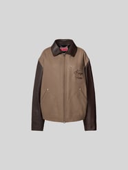 Regular Fit Jacke aus Schurwoll-Mix von Kenzo Beige - 25