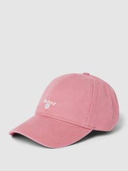 Baseballpet met labelstitching, model 'CASCADE' van Barbour Roze - 43