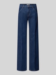 Wide Leg Jeans mit Bügelfalten Modell 'STYLE.MAINE' von Brax Blau - 35