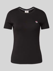 T-shirt met labelstitching, model 'BIELLA' van FILA - 9