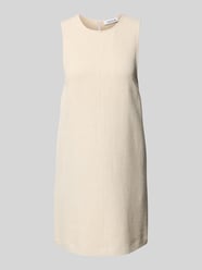 Minikleid mit Strukturmuster Modell 'Nicky' von EDITED Beige - 27