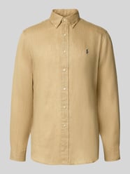 Vrijetijdsoverhemd van zuiver linnen van Polo Ralph Lauren Beige - 4