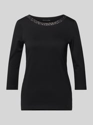 Longsleeve mit 3/4-Ärmel von Christian Berg Woman Schwarz - 4