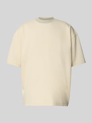 Regular fit T-shirt van katoenmix van BOSS Orange - 12