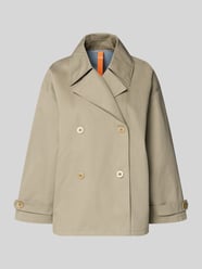 Kurtka trench z kołnierzem z połami model 'HEATHER' od g-lab - 14