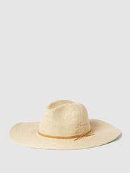 Strohoed met labelapplicatie van Lauren Ralph Lauren Beige - 8