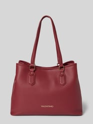Handtasche mit Label-Applikation von VALENTINO BAGS Bordeaux - 43