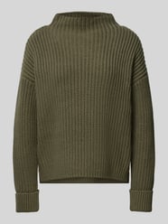 Strickpullover mit Turtleneck Modell 'SELMA' von Selected Femme Grün - 38