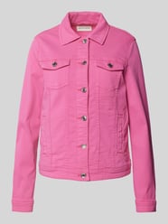 Jeansjacke mit Umlegekragen von Tom Tailor Pink - 19