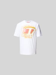 T-Shirt mit Label-Print von Diesel - 17