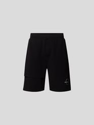 Sweatshorts mit Label-Print von Helmut Lang Schwarz - 48