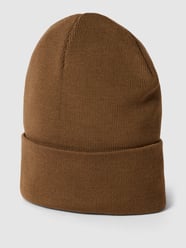 Beanie met brede omslag van s.Oliver RED LABEL Bruin - 2