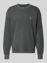 Longsleeve mit Strukturmuster und Rundhalsausschnitt von Carhartt Work In Progress - 8
