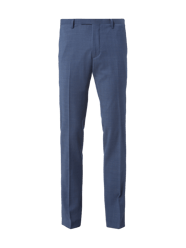 Slim Fit Anzug-Hose mit Webmuster von Cinque - 9