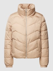 Steppjacke mit Reißverschlusstaschen Modell 'LIGA' von Vero Moda Beige - 2