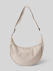 Handtasche mit Label-Detail Modell 'LUA' von LEFRIK Grau - 9