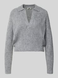 Strickpullover mit V-Ausschnitt Modell 'DYLARA' von DRYKORN - 31
