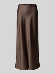 Maxirock aus Satin mit elastischem Bund von Luisa Cerano - 7