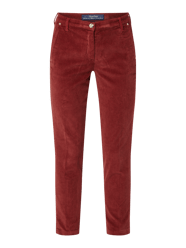 Chino van corduroy van Jacob Cohen Rood - 25