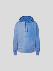 Oversized Hoodie in melierter Optik von Diesel Blau / Türkis - 5