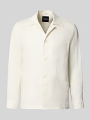 relaxed fit overshirt van puur linnen model 'H-CAI-K-3P-262' van BOSS - 8