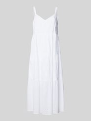 Midikleid mit Lochspitze und V-Ausschnitt von Marc Cain - 28