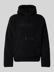 Hoodie mit Label-Stitching Modell 'FREDERIKSBERG' von Jack & Jones Schwarz - 11