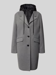 Regular fit lange jas met viscose van More & More - 4