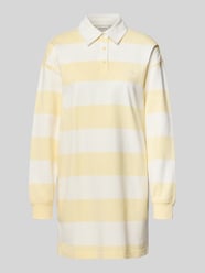 Sukienka mini z kołnierzykiem polo model 'Varsity' od Calvin Klein Jeans - 33