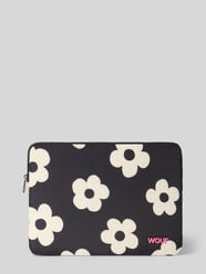 Torba na laptop z kwiatowym nadrukiem na całej powierzchni model 'Daisy' od WOUF - 4